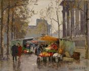 Flower Market, Madeleine - 爱德华·科尔特斯